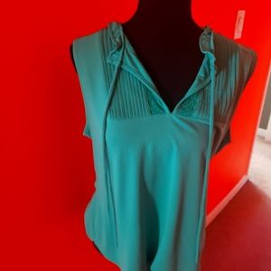 Womens casual top, Mint Green, size L